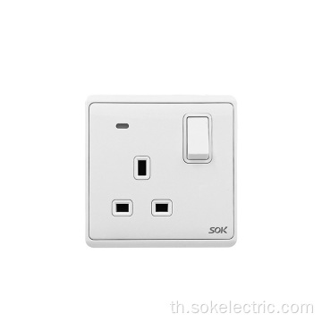 13A Single Pole Switched Bs Socket Outlets Neon